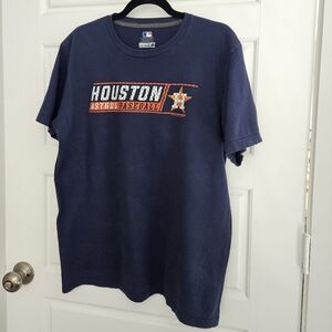 Houston Astros Blue T-Shirt Size Large